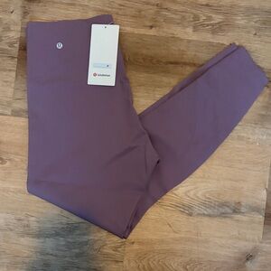 Lululemon Glow Up High-Rise Purple Tights 28”